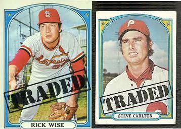 On This Day In Sports: February 25, 1972: Steve Carlton traded for Rick Wise